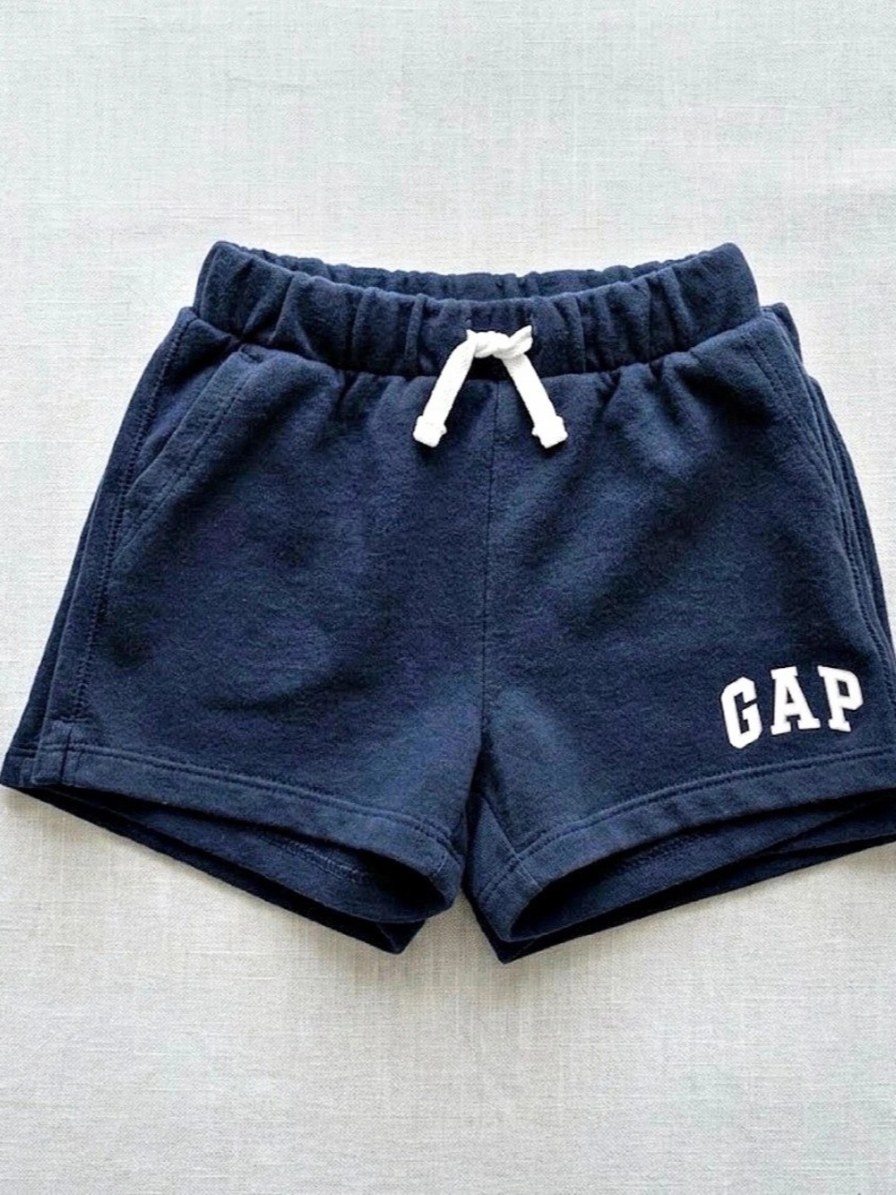 Baby Gap Toddler Logo Fleece Shorts - Navy Size 3T